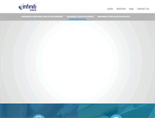 Tablet Screenshot of infinitionline.com